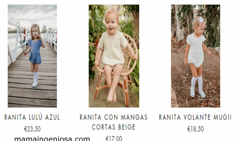 ropa para bebé infantil para primavera